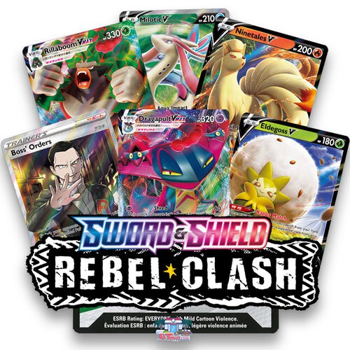 Rebel Clash Booster Pack - Pokemon TCG Online (PTCGO)
