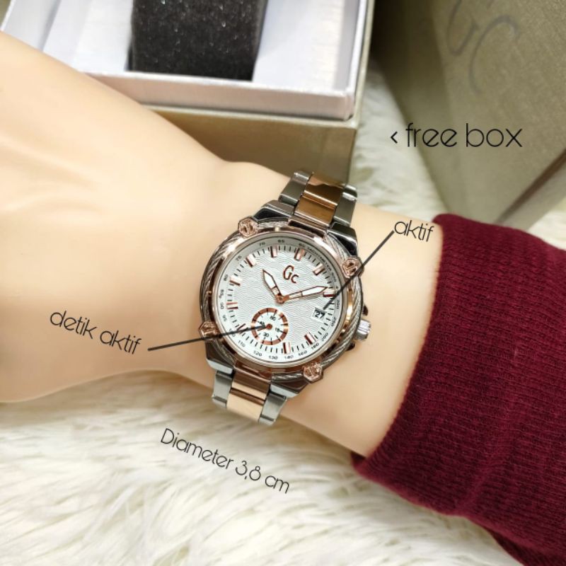 JAMTANGAN GC TALI RANTAI WANITA TERMURAH