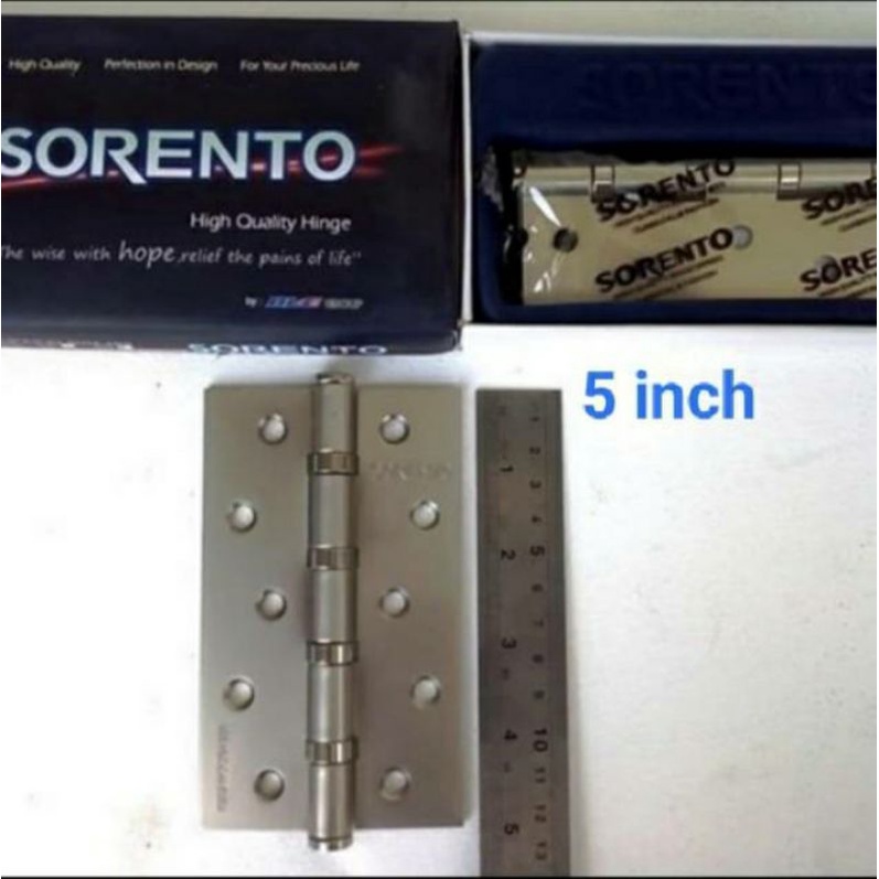 Engsel Sorento 5 inch / Engsel Pintu Sorento 5" / Engsel Pintu Tebal Merk Sorento
