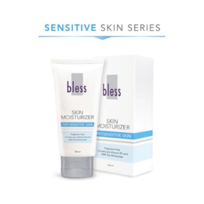 Bless Skin Moisturizer For Sensitive Skin 100 gra| Pelembab - Kulit Sensitif