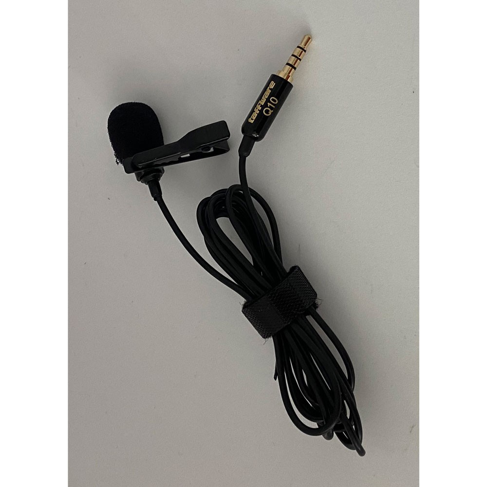 Paket Mic Clip Professional Lavalier Microphone Clip Portable 3.5mm