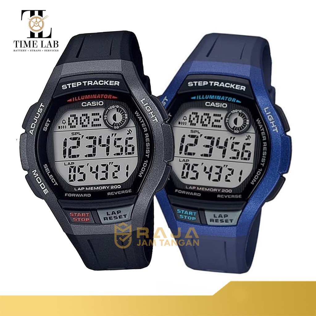 JAM TANGAN CASIO ORIGINAL WS-2000H-1A / WS-2000H-2A PRIA DIGITAL KARET