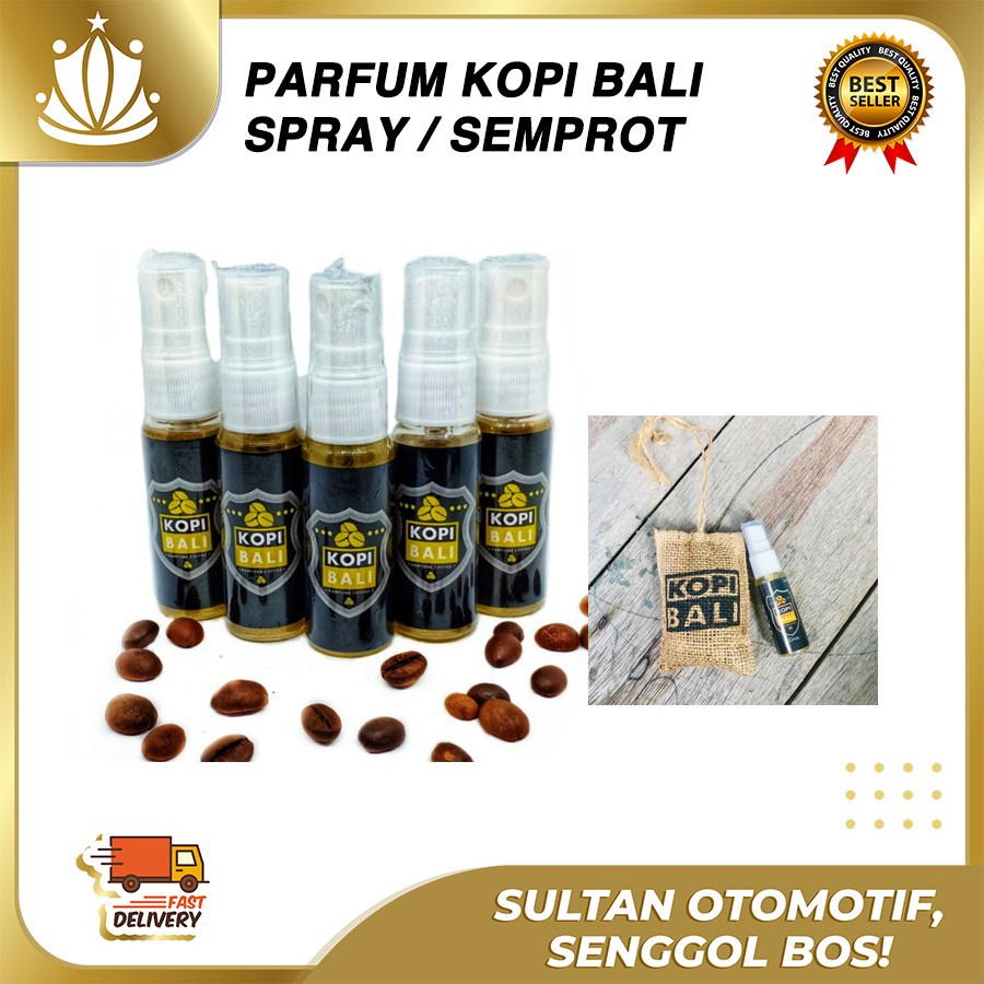 Parfum Kopi Bali SPRAY SEMPROT - Pengharum Mobil Kopi Bali Original