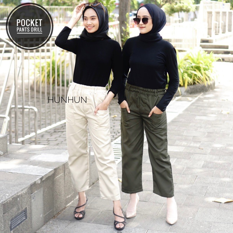 Celana Panjang Pocket Strady Pant / Baggy Saku Pants Strady Varius / Baggy Mosh Pants