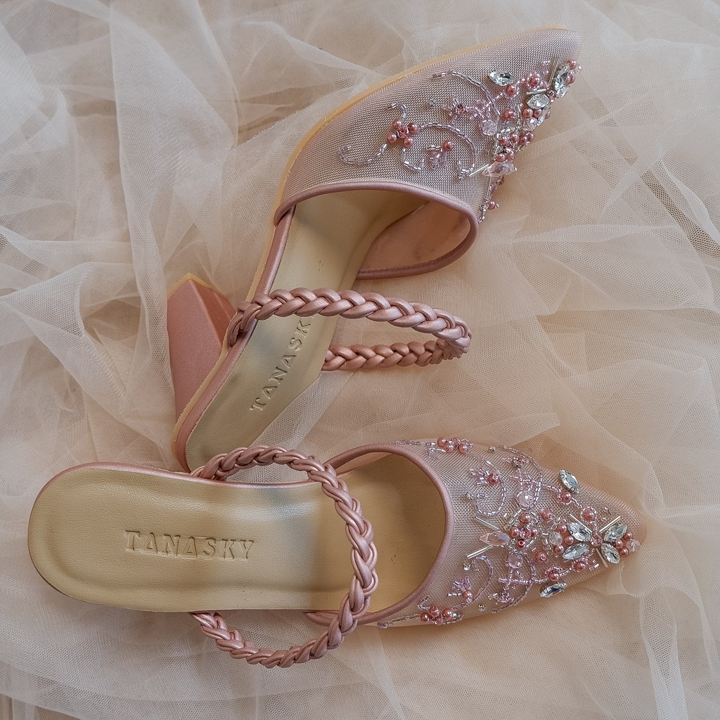 TANASKY - IVANA - 7cm Block Heels Wedding Shoes