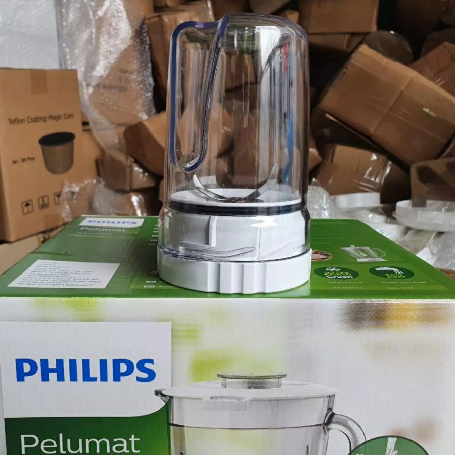 Philips Dry Mill - Gelas Bumbu Kering Blender HR 2115 - 2116 - 2061 dan 2071 - Komplit