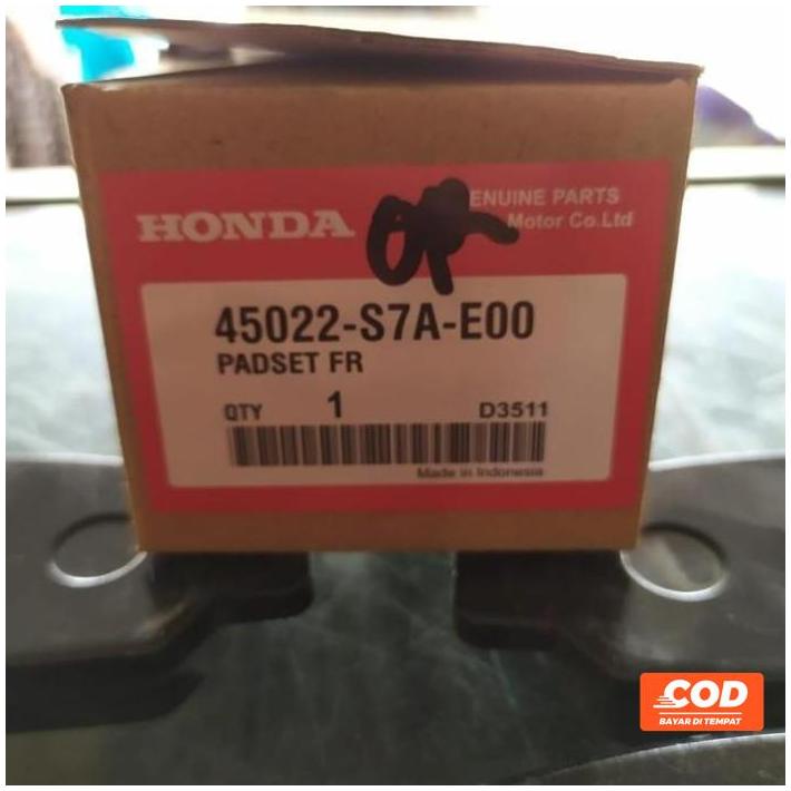 Kanvas Kampas Rem Depan Honda Brv Accord Stream Civic Odyssey Kode 290