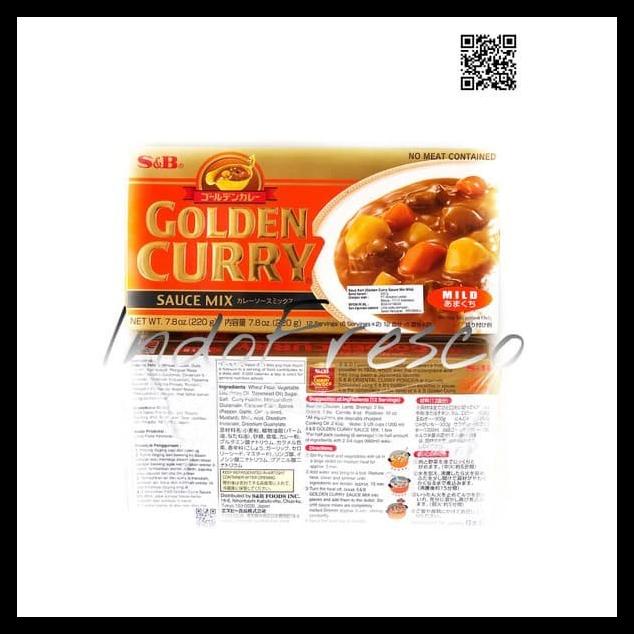 

TERBARUU!! SnB Golden Curry Sauce Mix- Bumbu Saus Kari 220g SALE