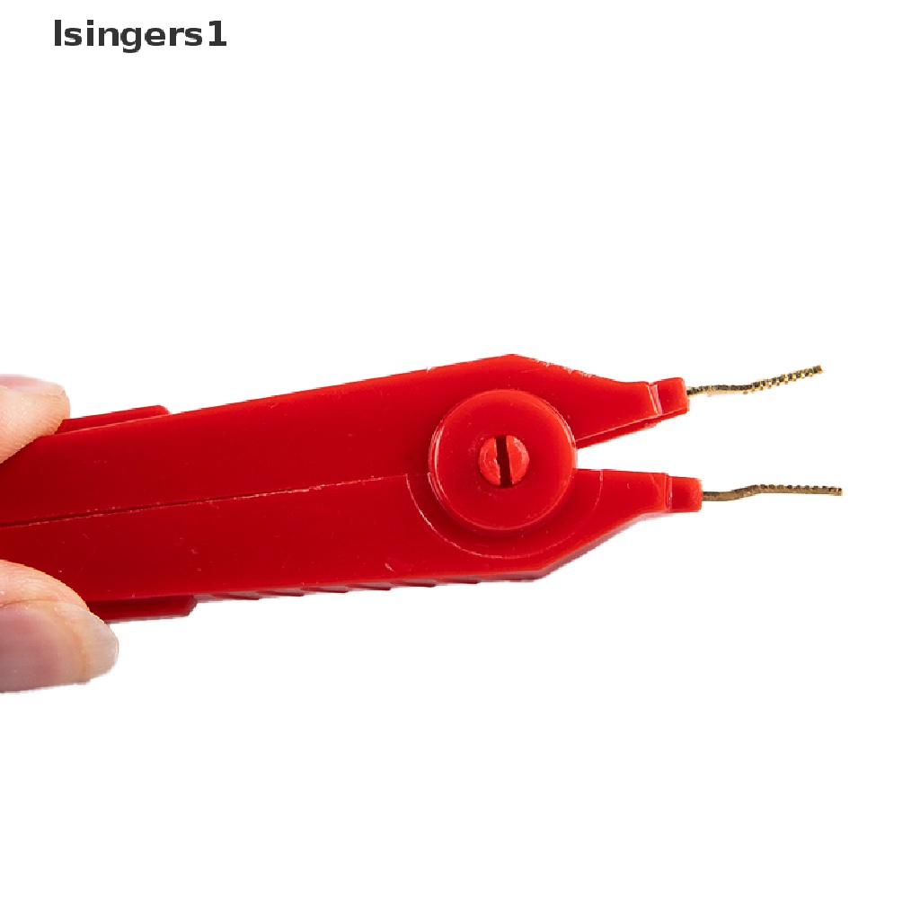 (lsingers1) 2pcs / set Klip Duckbill Bahan Tembaga Lapis LCR