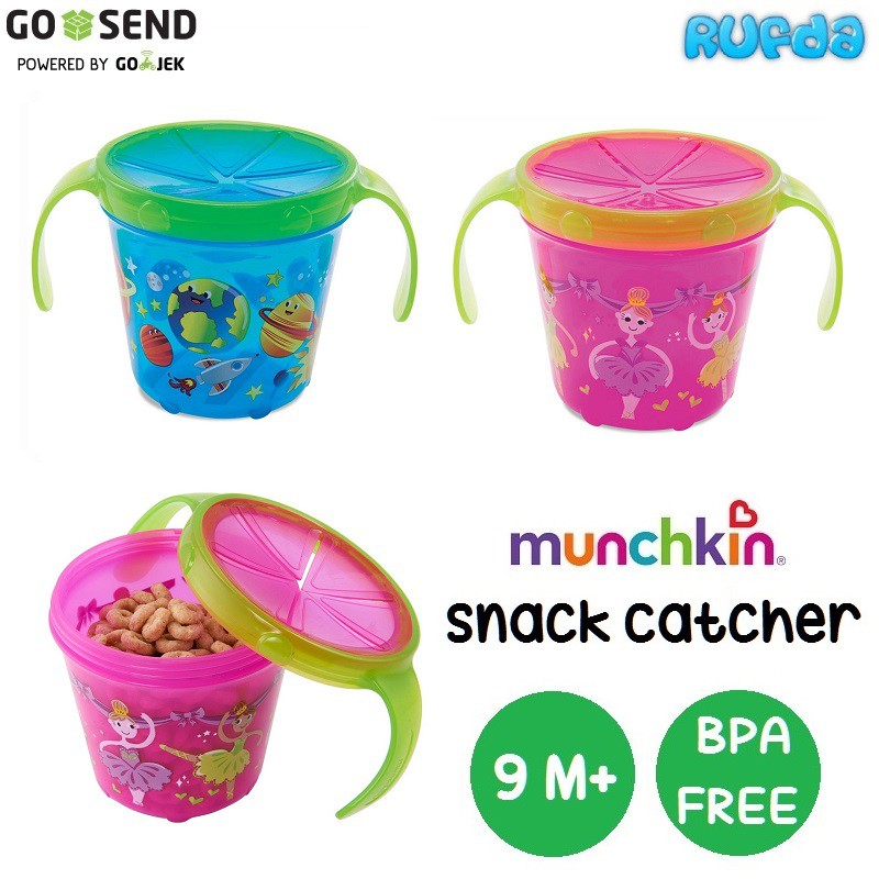 Munchkin Snack Catcher, Wadah Snack Anak Anti Tumpah