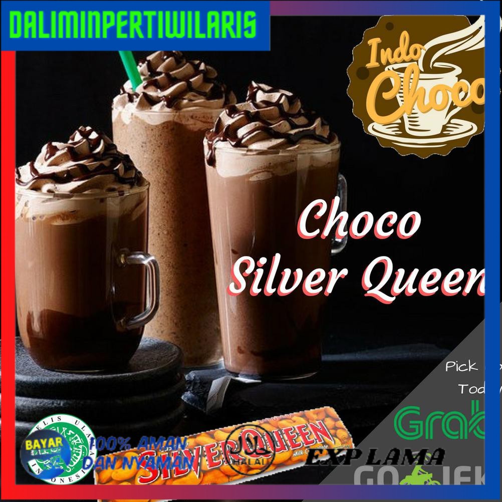 

✨BISA BAYAR DI TEMPAT✨ Bubuk Minuman Coklat rasa Silverqueen 1 Kg / Nyoklat SIlverqueen / Choco