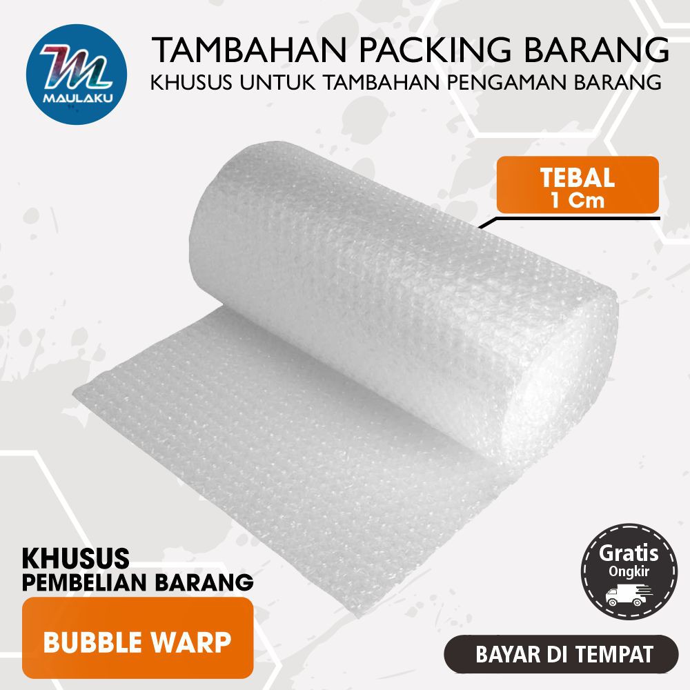 

Bubble Wrap Packing Tambahan Paket Barang