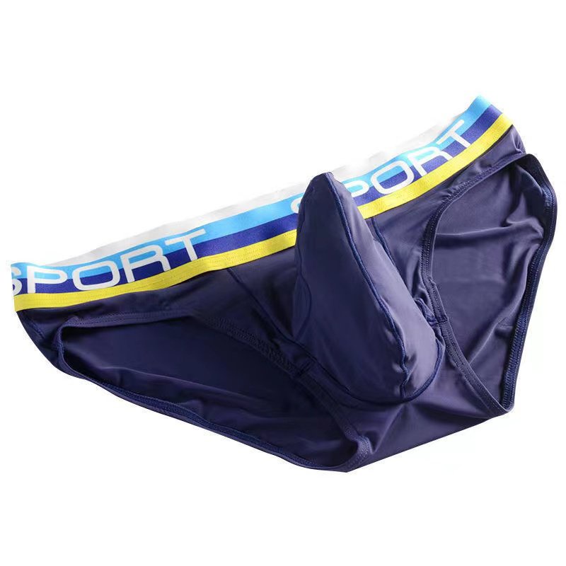 Elephant nose Sexy  Men Underwear U Convex briefs pouch Breathable Mesh sexi shorts  Male Underpants