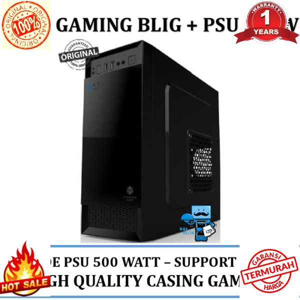 Terlaris PC GAMING AMD RYZEN 3 2200G/4GB DDR4/VGA Radeon Vega 8