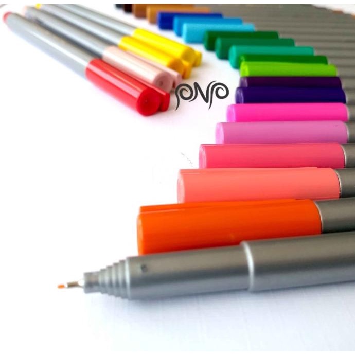 

>*>*>*>*] Faber Castell Fine Liner Fineliner Drawing Pen Marker Warna Satuan