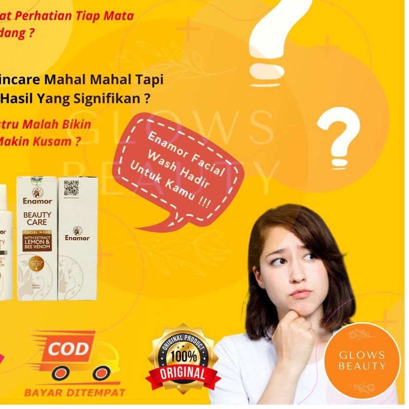 ♩ Enamor Beauty Care Facial Wash Enamor Facial Wash Original Sabun Wajah Enamor Beauty Care Ori ➪