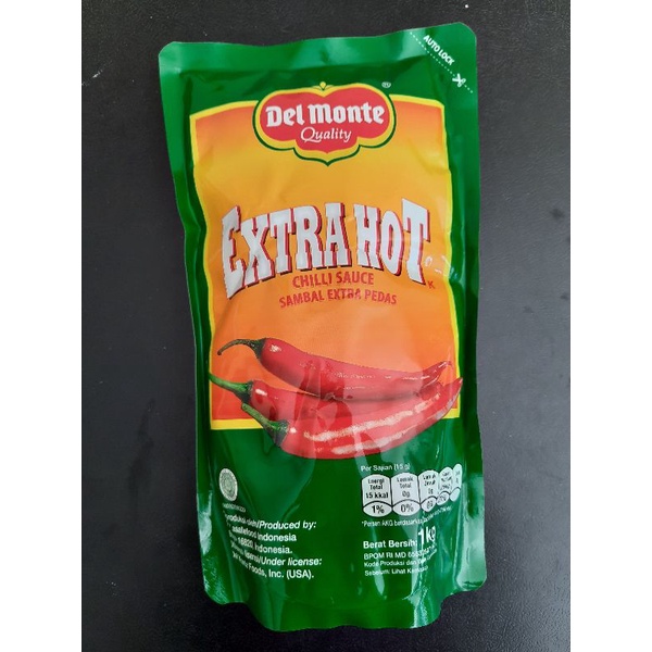 

Sambal Del Monte Extra Hot 1 kilogram