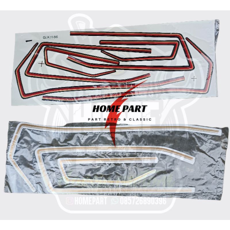 STRIPING GL 100 STICKER BODY GL100