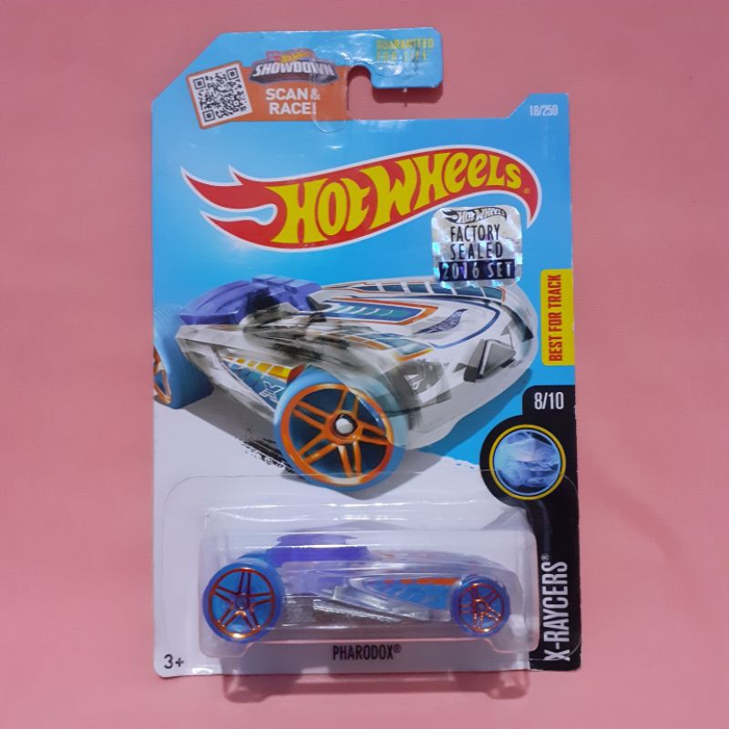 Hotwheels Pharadox blue xraycers