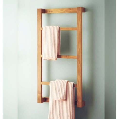 rak handuk kayu ladder hanger kayu rak sajadah kayu