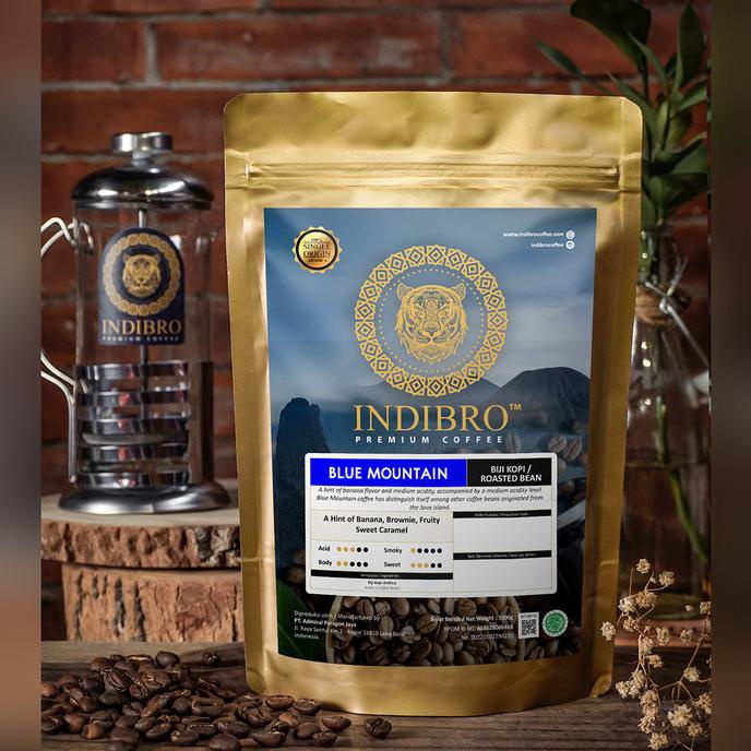 

Kopi Indibro Single Origin Blue Mountain - 1Kg -Diskon Sd 50%