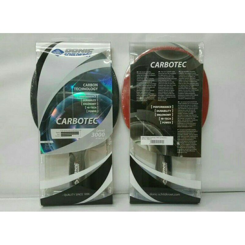 Bat Pingpong tenis meja - Donic Carbotec 3000 - ORIGINAL
