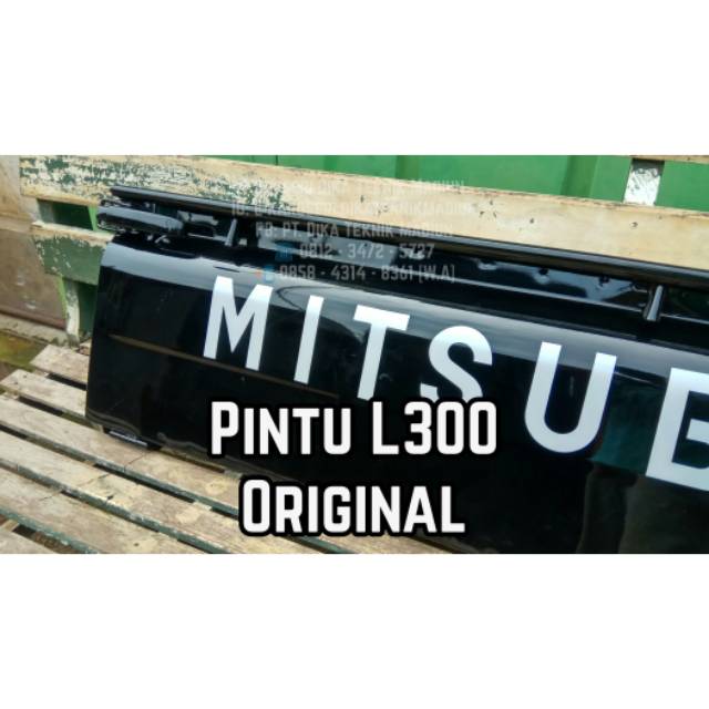Pintu Bak L300 Pick Up Original, Tutup Bak L300 Pick Up Copotan, Tebeng Bak L300 Pick Up, L300 Ori
