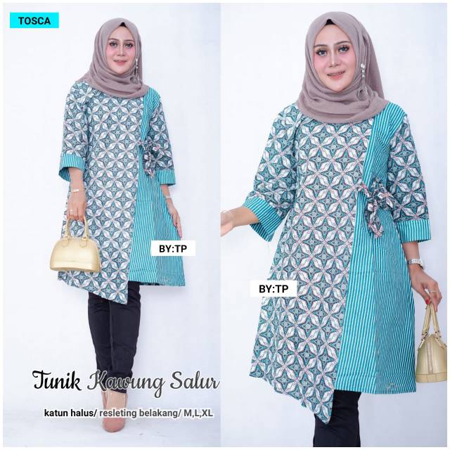 Tunik kawung salur