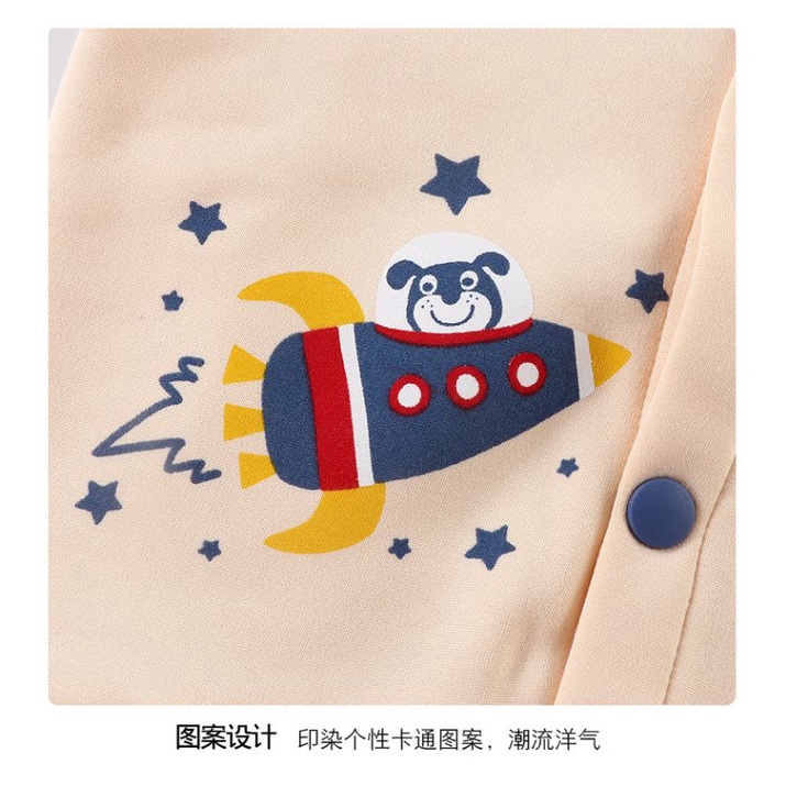 Jaket Baseball Bayi Balita Jaket Tebal Anak Laki Laki Perempuan Jaket Bisbol Bayi Tebal Lembut Jaket Anak Kancing Sweater Jaket Baju Lengan Panjang Unisex