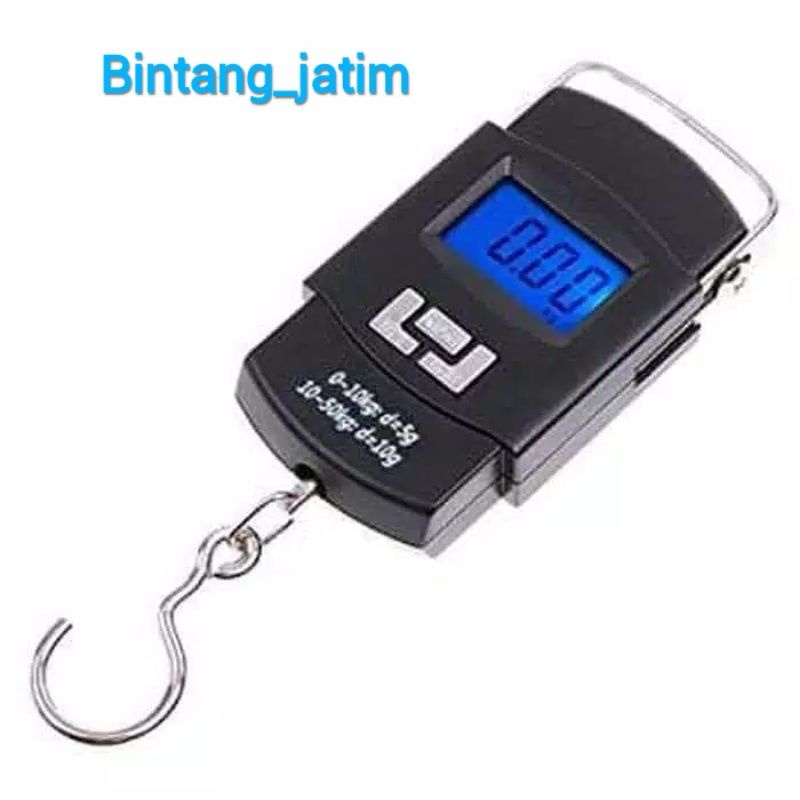 Timbangan Gantung Mini WH-A08 Dengan Alarm dan Layar LCD — 10