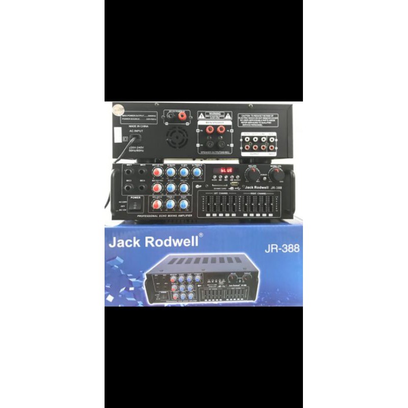 amplifier JR 388