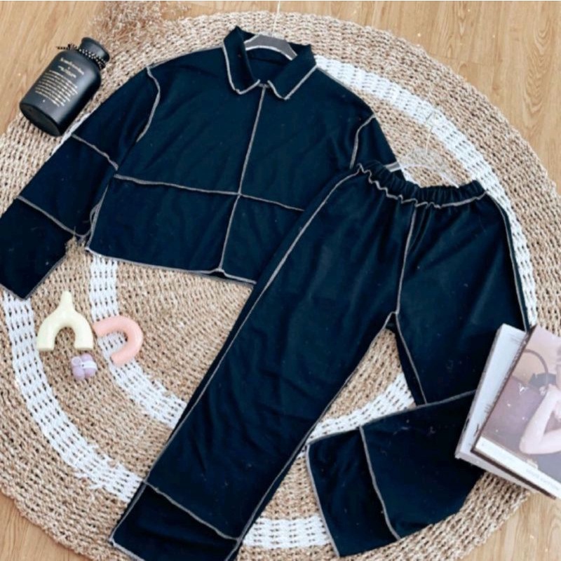 One Set Baju Terbalik Setelan Terbalik Baju Model Terbalik Baju Bolak Balik Setcel Terbalik Setelan Bolak Balik Wanita One Set Terbalik Baju Terbalik Viral Set Terbalik Setcel Bolbal Baju Kebalik Baju Terbalik Baju Viral Baju Kebalik Warna Hitam-5