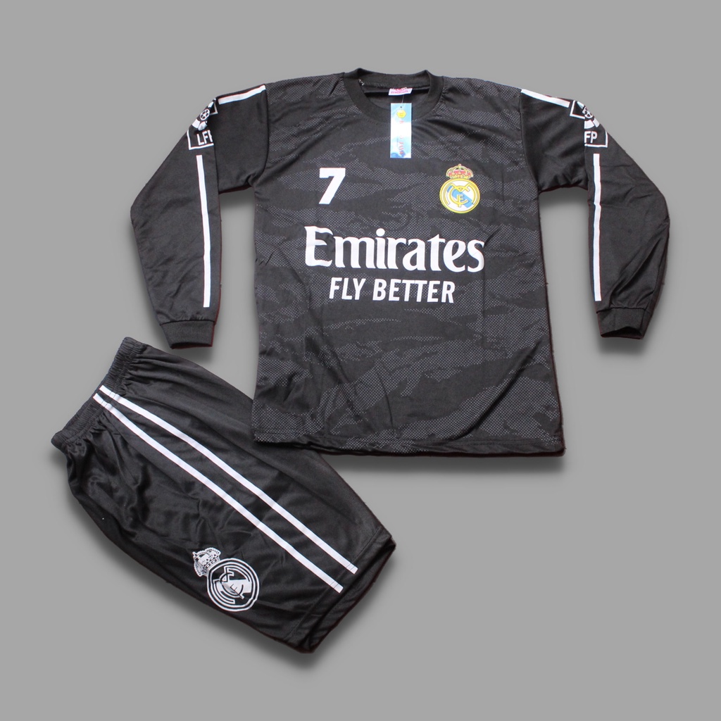 Setelan kiper baju bola kiper realmadrid