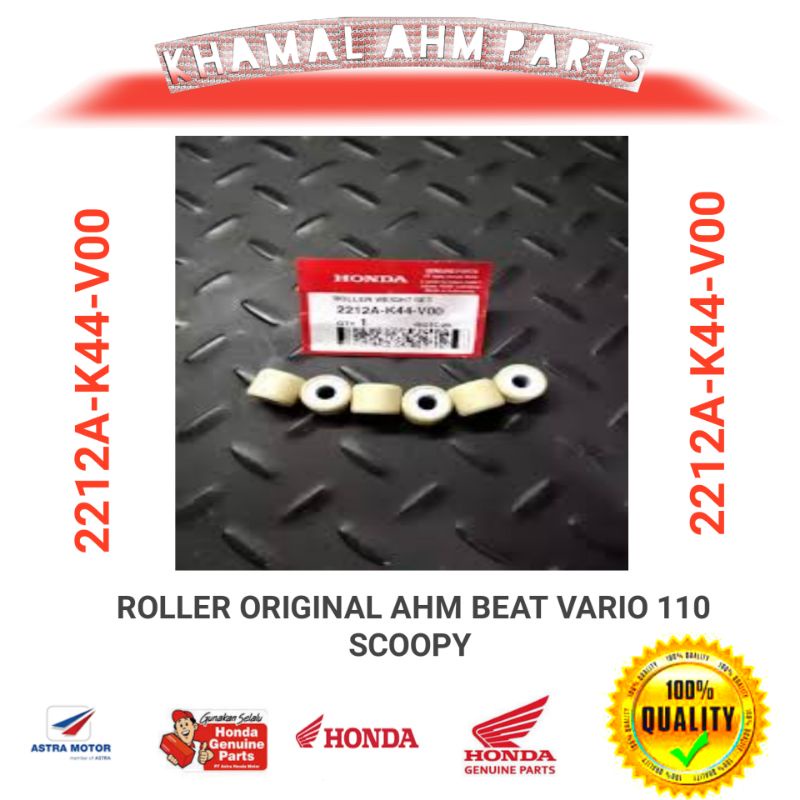 ROLLER ORIGINAL AHM BEAT SCOOPY VARIO 110 FI 2014-2019