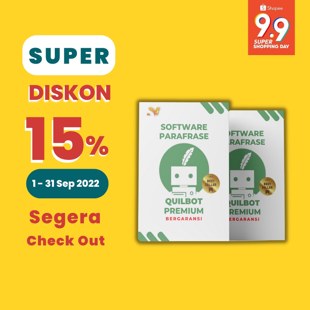 PARAFRASE OTOMATIS QUILBOT PREMIUM SHARING ACCOUNT LIFETIME