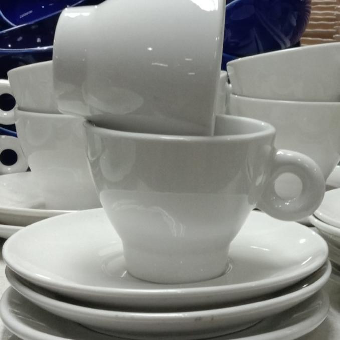 @@@@] GELAS CANGKIR LEPEK SET KERAMIK