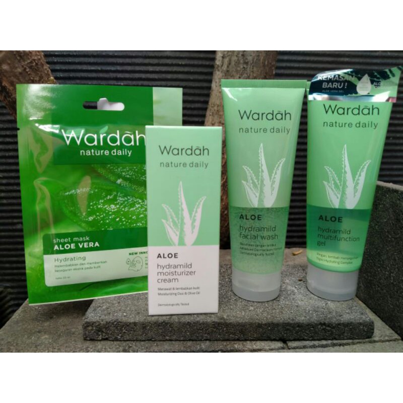 ❤️GROSIR❤️ WARDAH ALOE SERIES | WARDAH PAKET ALOE VERA | WARDAH PAKET KULIT KERING