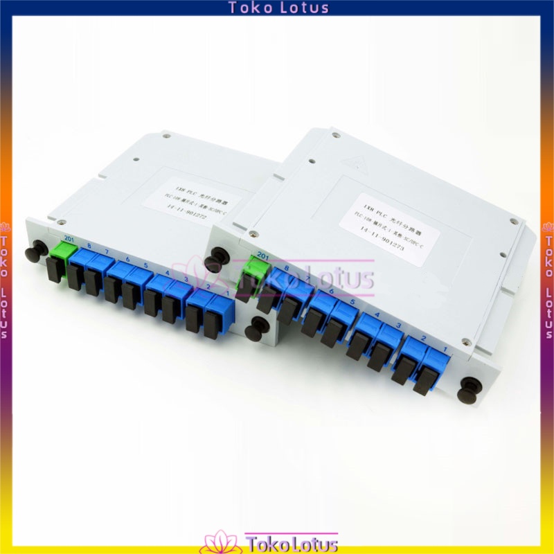 Fiber optik Passive Splitter Box 1 8 SC UPC Box Passive PLC 1:8 FTTH CATV Kosongan