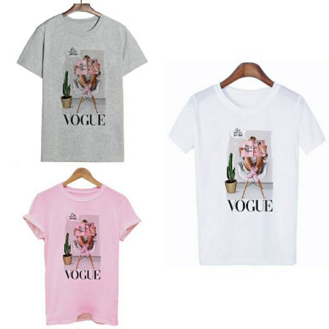 Kaos Vogue majalah