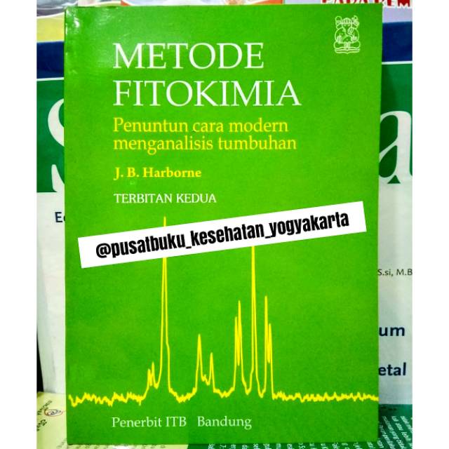 Jual Buku Metode Fitokimia J B Harborne KUALITAS NO 1 TERMURAH Shopee