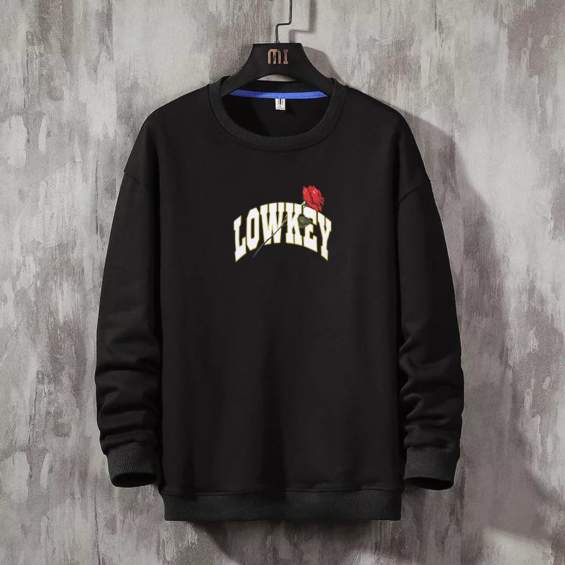 Sweater Unisek LOWKEY Sweater Unisex Terbaru Simpel