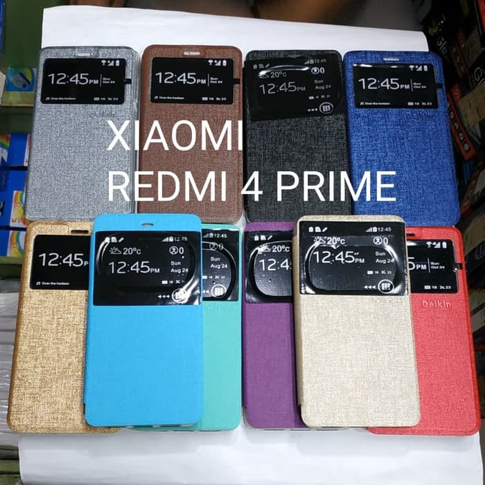 XIAOMI REDMI 4 PRIME sarung flip cover ume/ sarung model buku