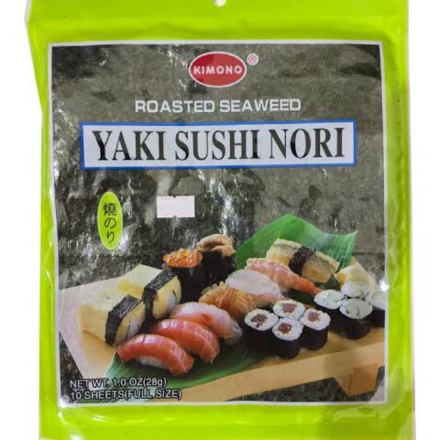 

Kimono Sushi Roasted Seaweed