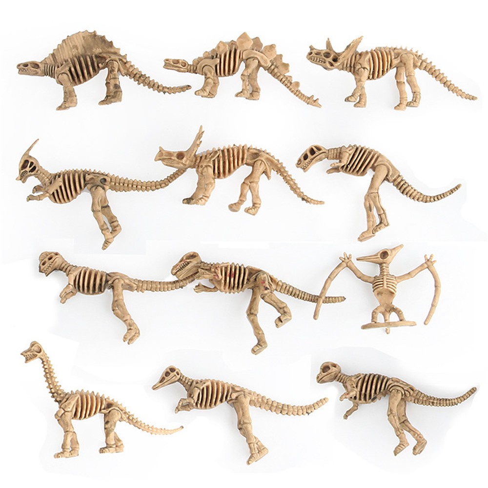 12 Pc Pendidikan Dinosaurus Simulasi Model Anak Anak Anak Mainan
