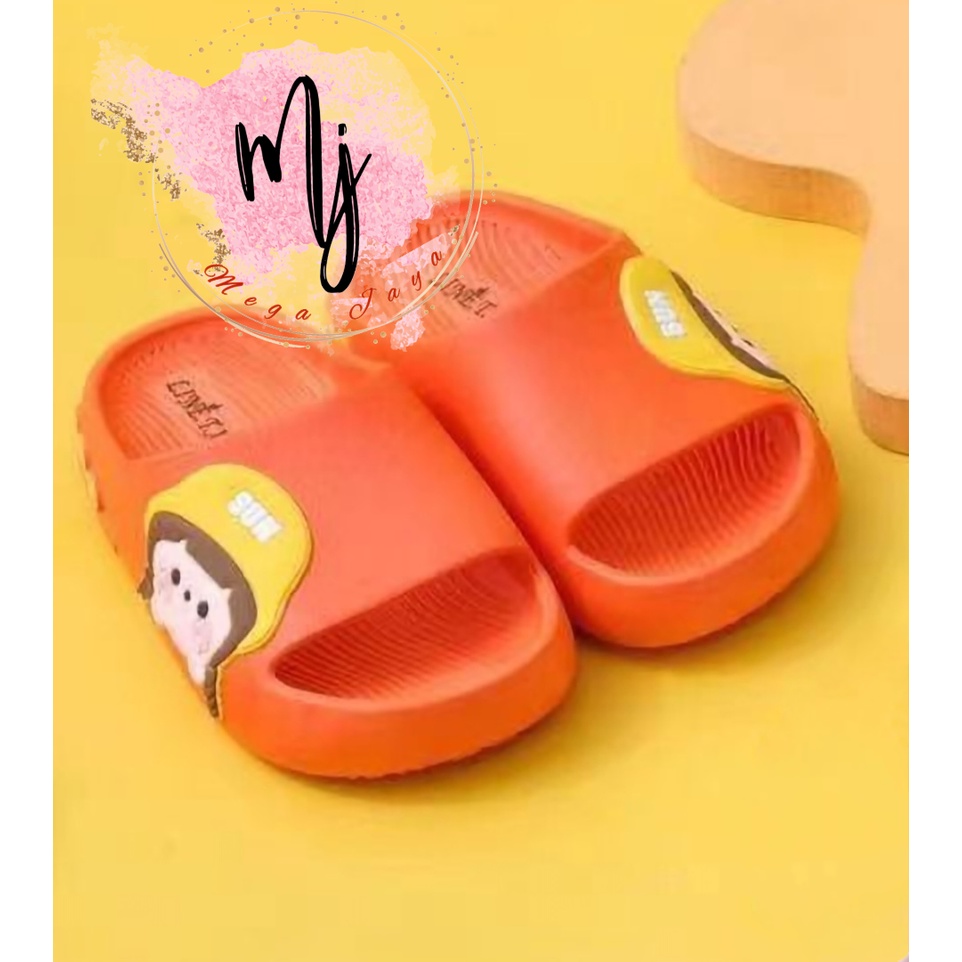 sandal anak karet jelly import sandal gemoi murah