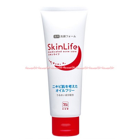 Skinlife Cleansing Cow Style 110ml Facial Foam dari Jepang Skincare Untuk Jerawat Acne