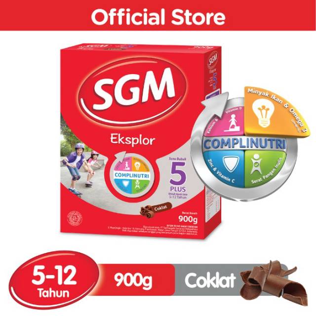 

Sgm 5 plus 900 g coklat