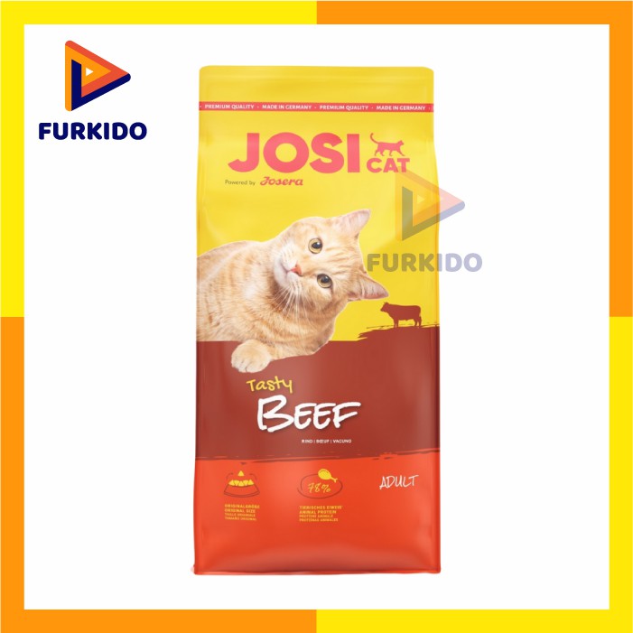 Josicat Tasty Beef Cat Food 10 Kg / Makanan Kucing