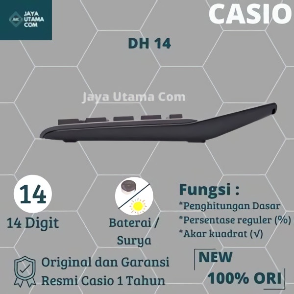 Kalkulator Casio DH 14 Kalkulator Dekstop Original