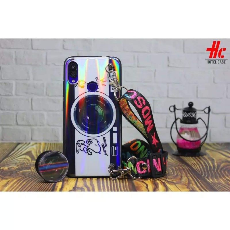 SOFTCASE KAMERA OPPO A31 2020 POP SOCKET TALI GANTUNGAN